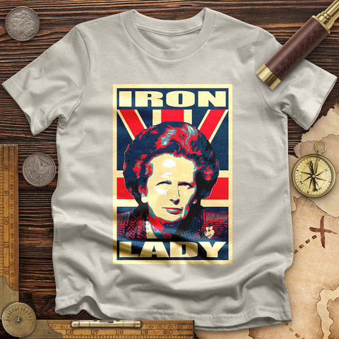 Margaret Thatcher T-Shirt Ice Grey / S