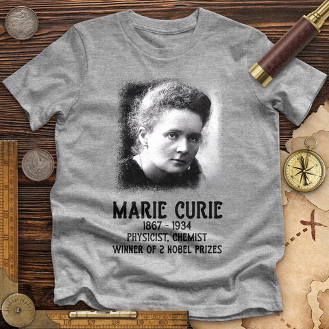 Marie Curie Premium Quality Tee | HistoreeTees