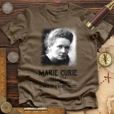 Marie Curie Premium Quality Tee | HistoreeTees