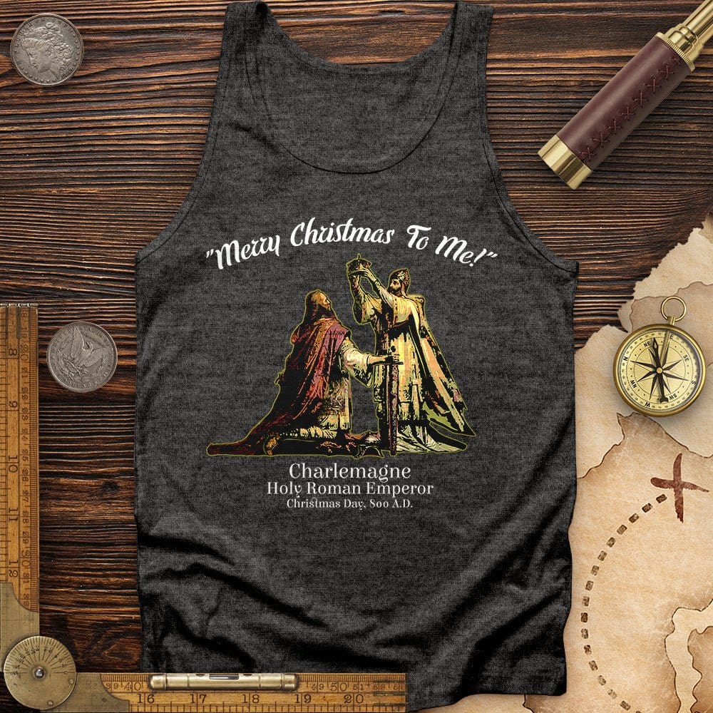 Merry Christmas Charlemagne Tank | HistoreeTees