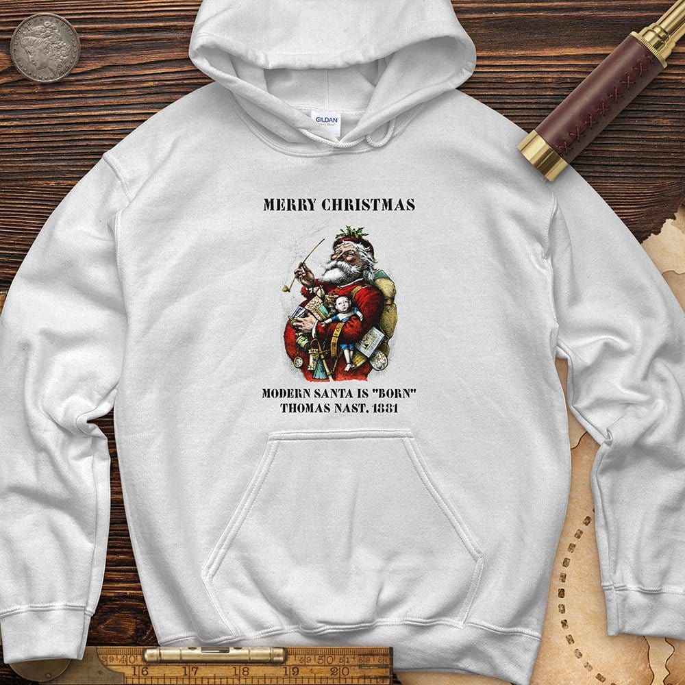 Modern Santa Claus Hoodie | HistoreeTees
