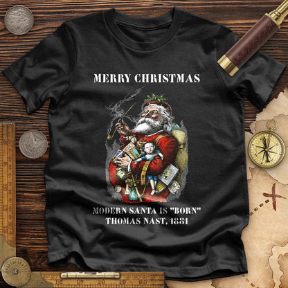 Modern Santa Claus Premium Quality Tee | HistoreeTees