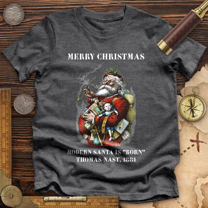 Modern Santa Claus Premium Quality Tee | HistoreeTees