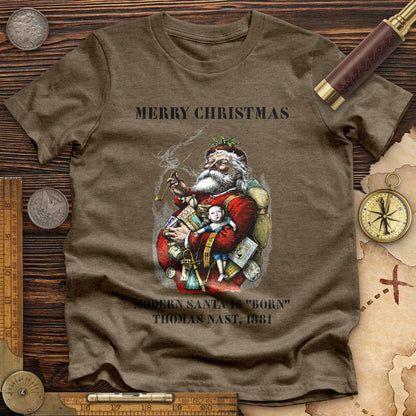 Modern Santa Claus Premium Quality Tee | HistoreeTees