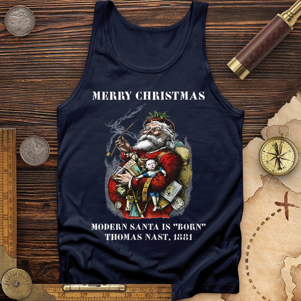 Modern Santa Claus Tank | HistoreeTees