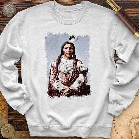 Native American Warrior Crewneck
