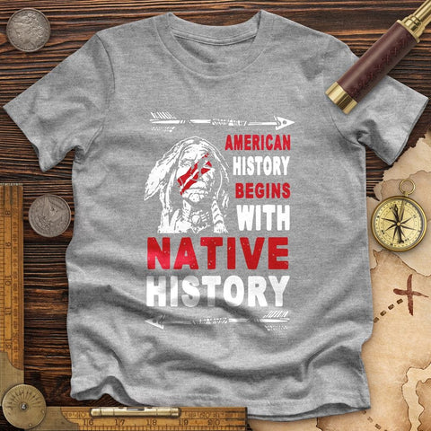 Native History Premium Quality Tee