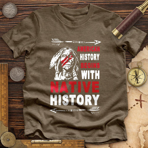 Native History Premium Quality Tee