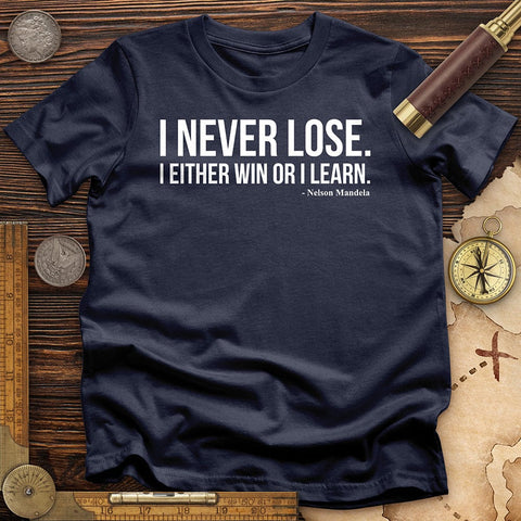 Never Lose T-Shirt Navy / S