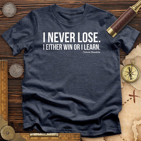 Never Lose T-Shirt Heather Navy / S