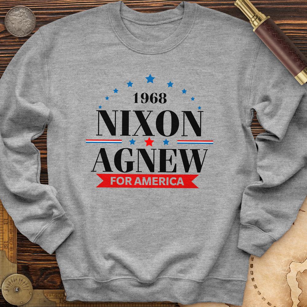 Nixon Agnew 1968 Crewneck