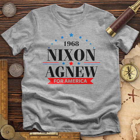 Nixon Agnew 68 T-Shirt Sport Grey / S