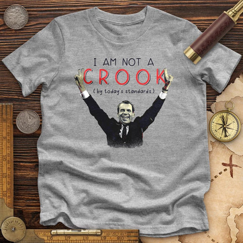 Not a Crook High Quality Tee Athletic Heather / S