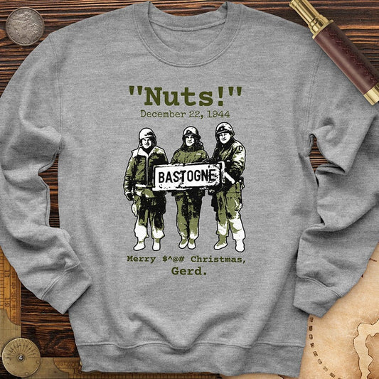 Nuts Crewneck | HistoreeTees