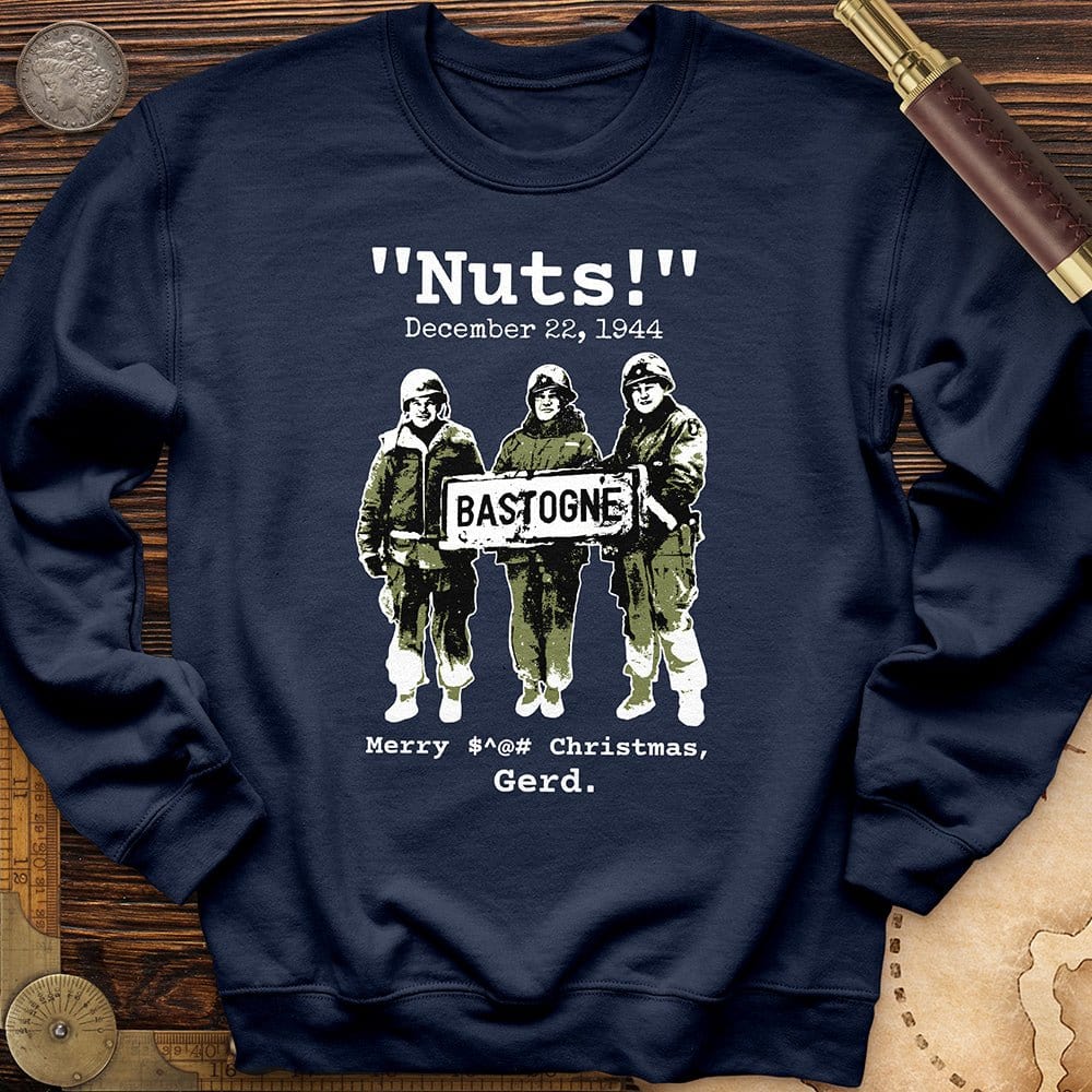 Nuts Crewneck | HistoreeTees