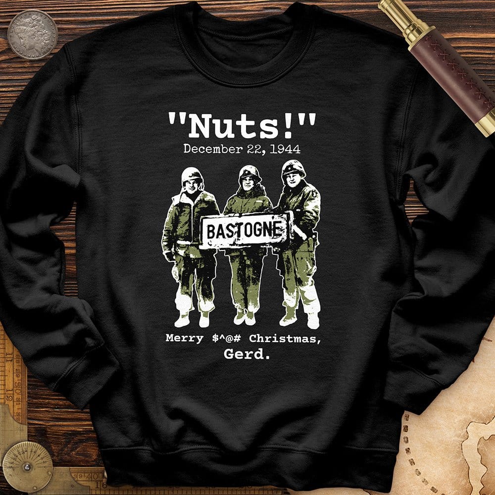 Nuts Crewneck | HistoreeTees