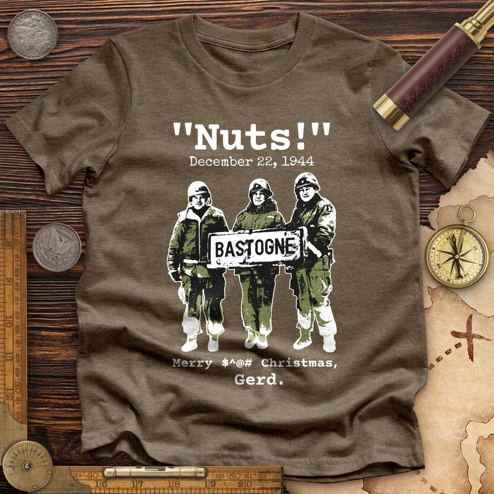 Nuts Premium Quality Tee | HistoreeTees