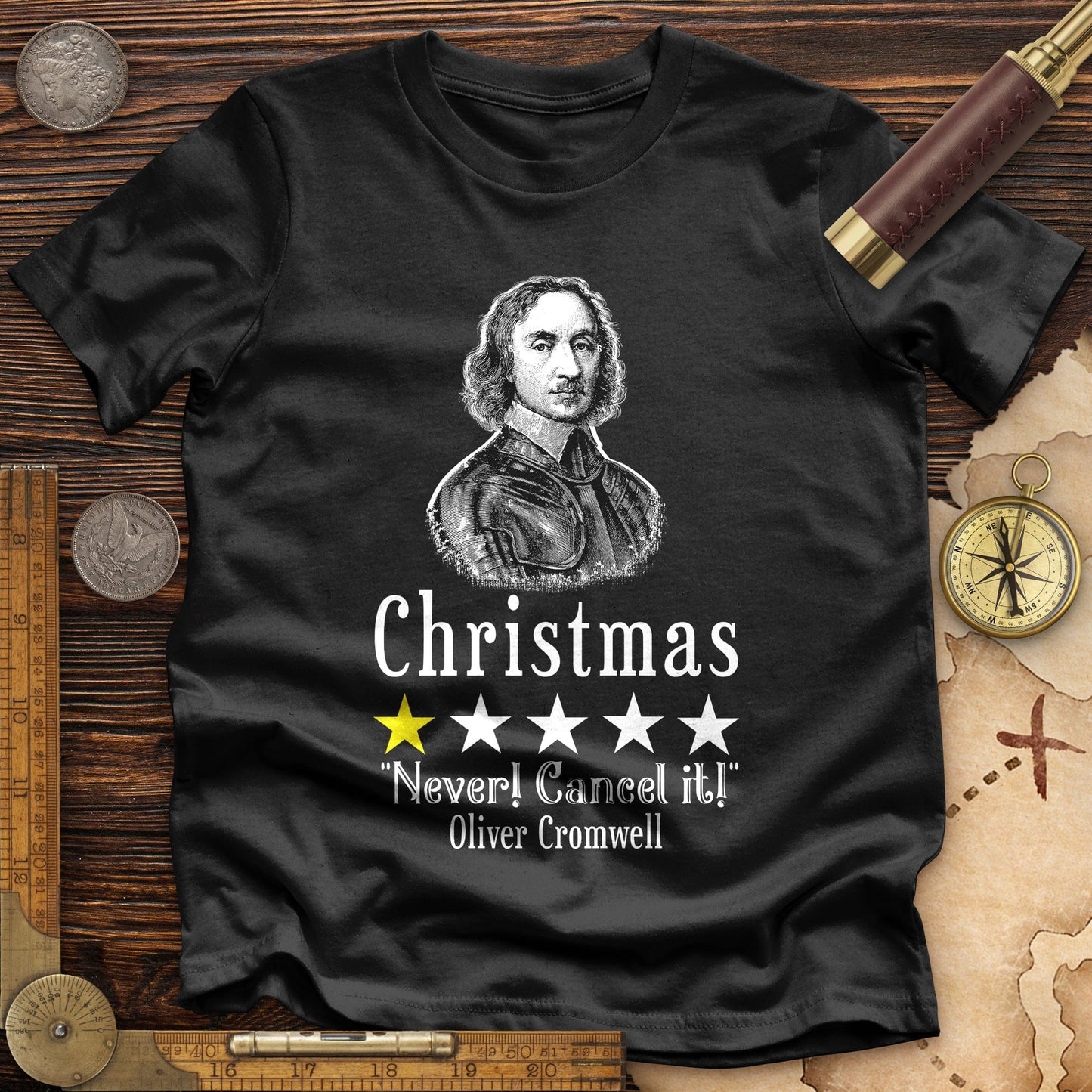 Oliver Cromwell Premium Quality Tee | HistoreeTees