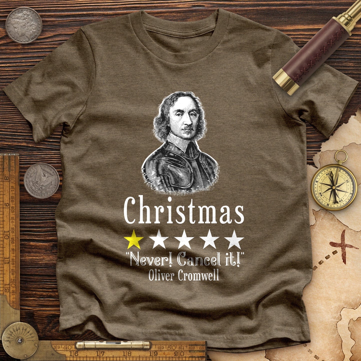 Oliver Cromwell Premium Quality Tee | HistoreeTees
