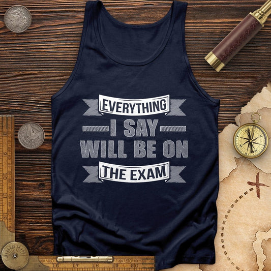 On The Exam Tank
