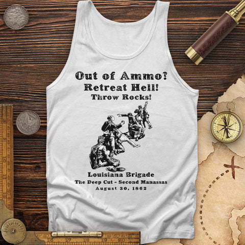 Out Of Ammo Throw Rocks Tank