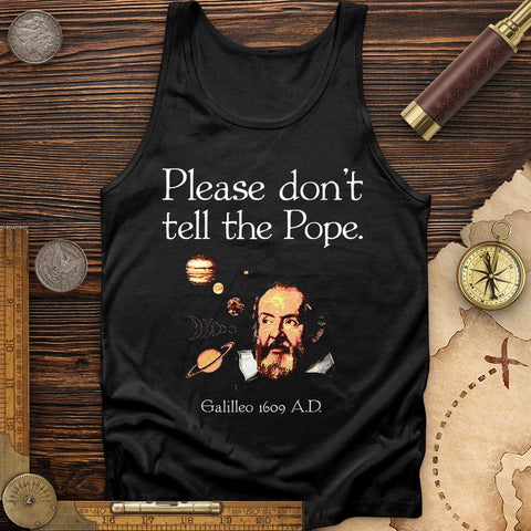 Please Don't Tell The Pope Tank Black / XS