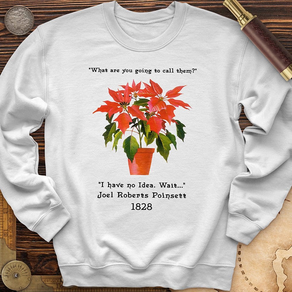 Pointsettias Crewneck | HistoreeTees