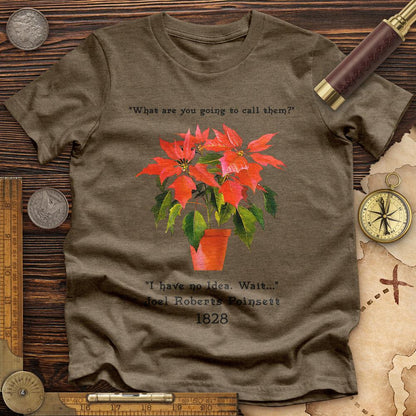 Pointsettias Premium Quality Tee | HistoreeTees