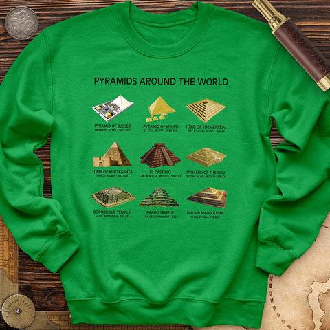 Pyramids Of The World Crewneck