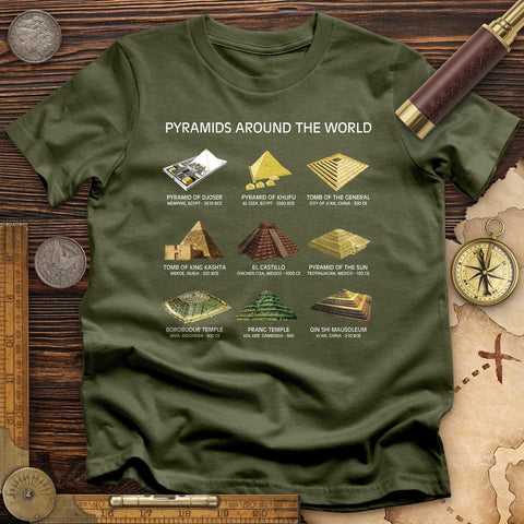 Pyramids of The World T-Shirt