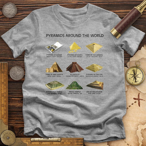 Pyramids of The World T-Shirt