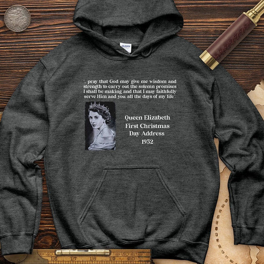 Queen Elizabeth II Xmas Address Hoodie | HistoreeTees