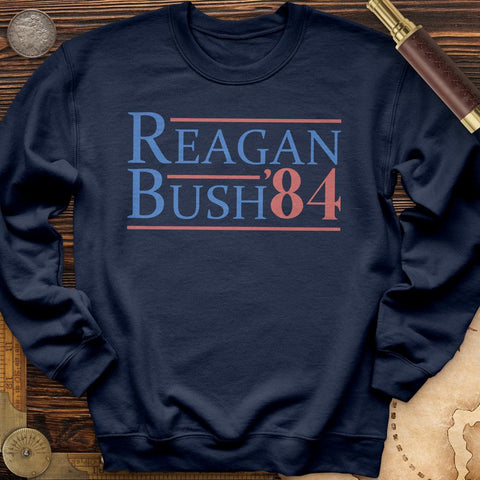 Reagan Bush Crewneck | HistoreeTees