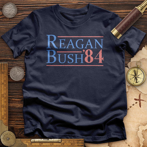 Reagan Bush T-Shirt Navy / S