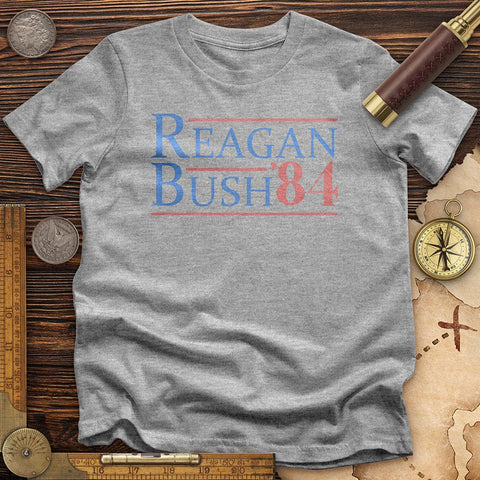 Reagan Bush T-Shirt Sport Grey / S