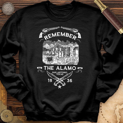 Remember The Alamo 1836 Crewneck