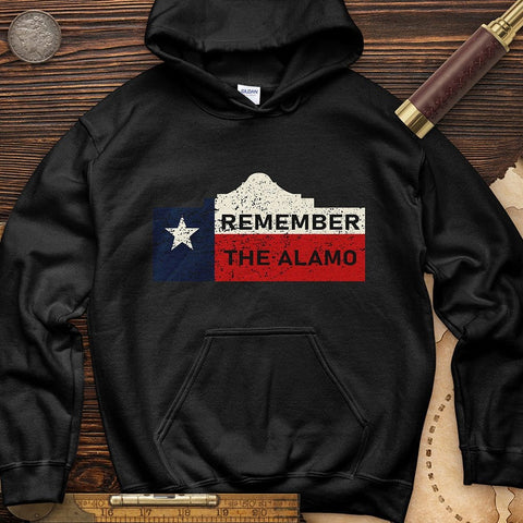 Remember The Alamo Hoodie Black / S