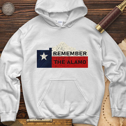 Remember The Alamo Hoodie White / S
