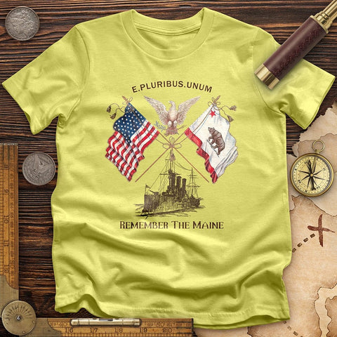 Remember the Maine T-Shirt Cornsilk / S