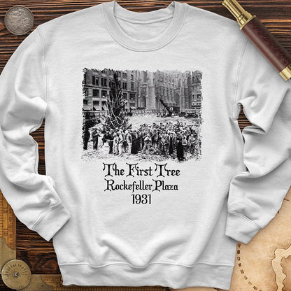 Rockefeller XMas Tree Crewneck | HistoreeTees