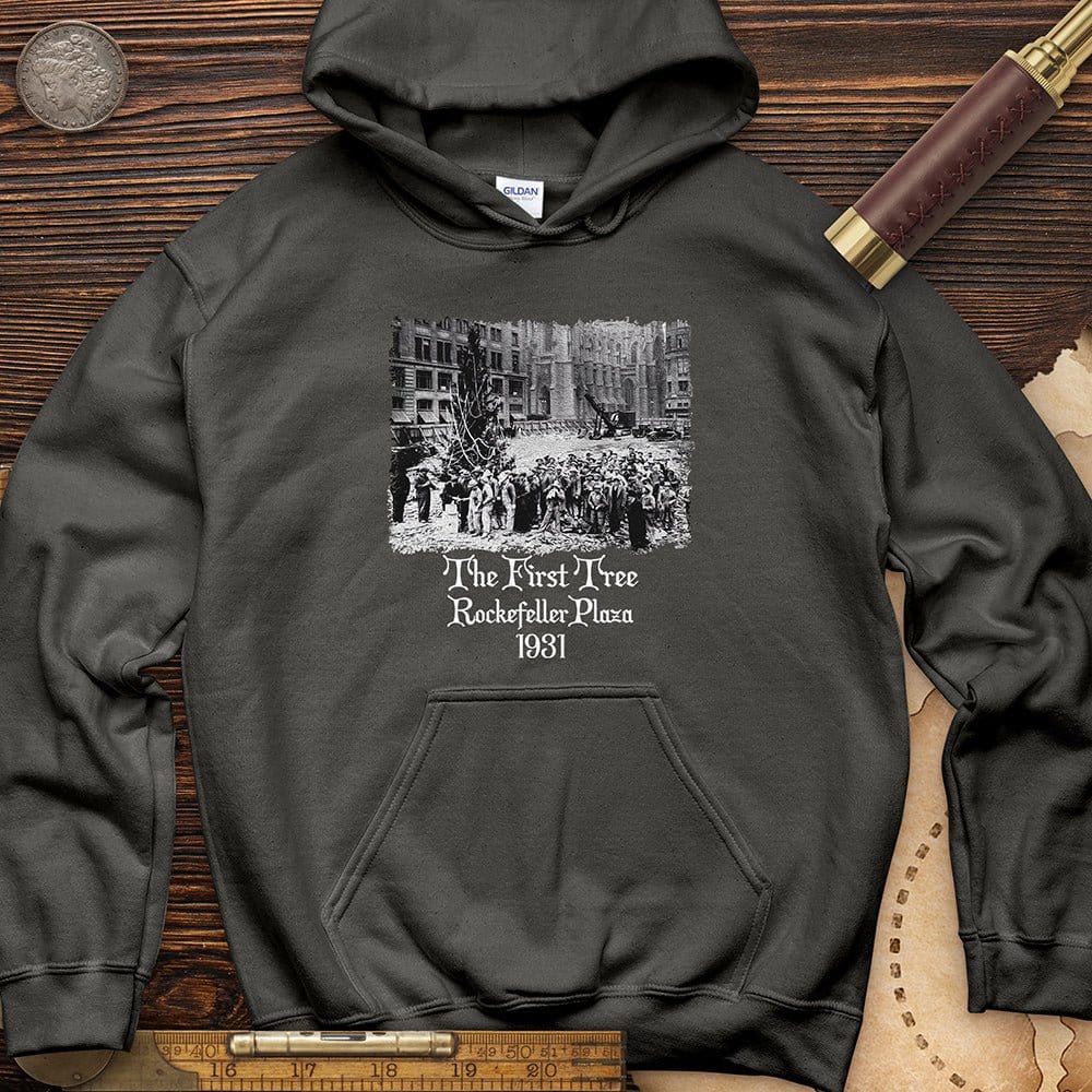 Rockefeller XMas Tree Hoodie | HistoreeTees