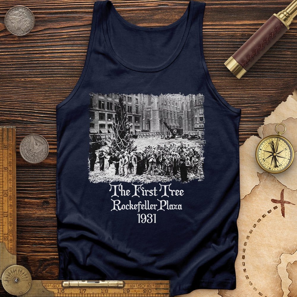 Rockefeller XMas Tree Tank | HistoreeTees