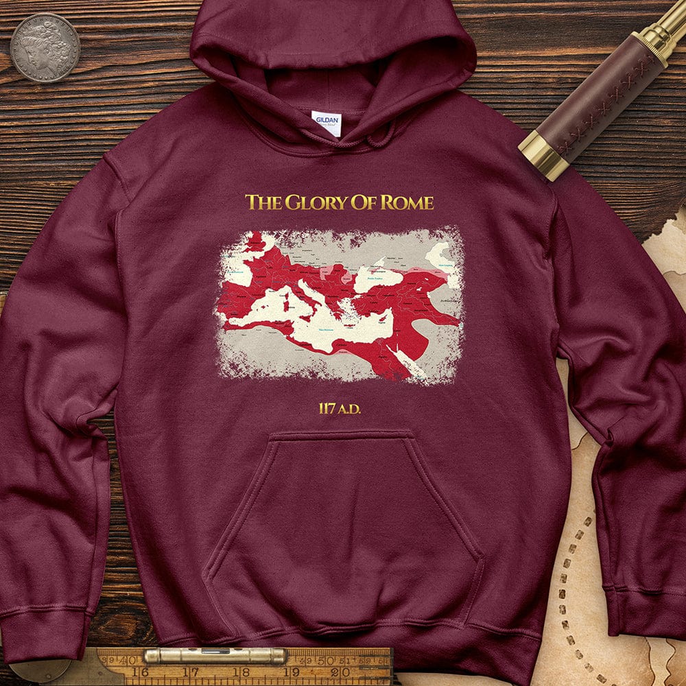 Roman Empire Map Hoodie