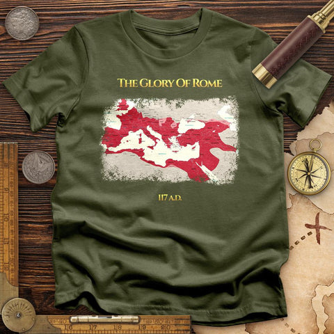 Roman Empire Map T-Shirt
