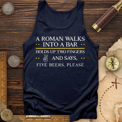 Roman Walks Into a Bar Tank