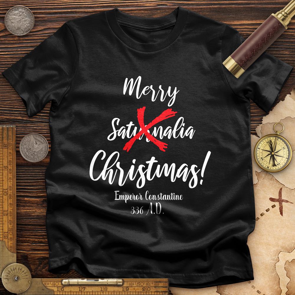 Saturnalia Premium Quality Tee Black / S