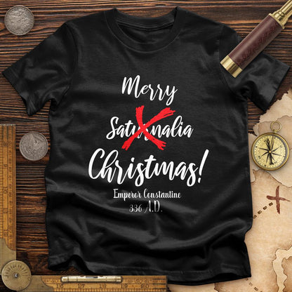 Saturnalia Premium Quality Tee Black / S