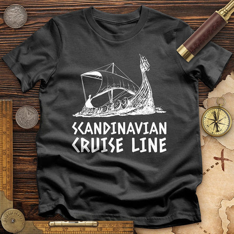 Scandinavian Cruise Line T-Shirt Charcoal / S