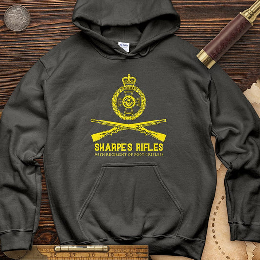 Sharpe's Rifles Hoodie Charcoal / S