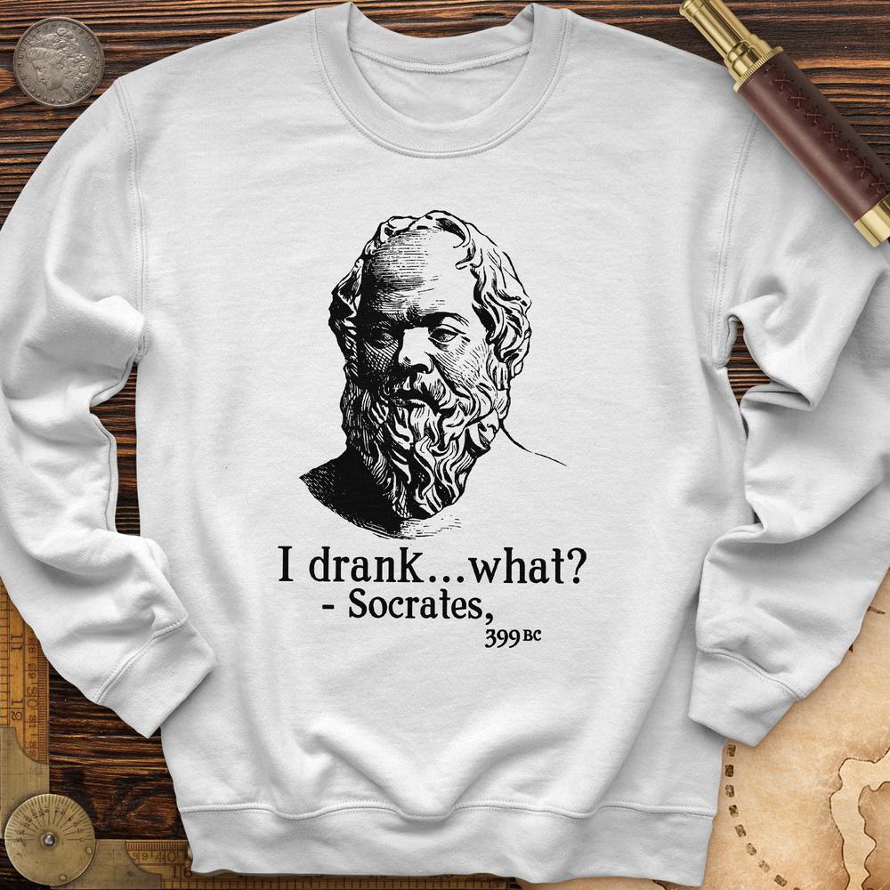 Socrates I Drank What Crewneck